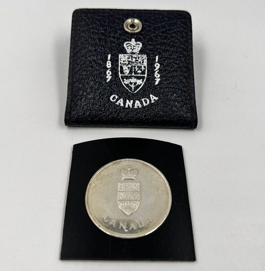 1867-1967 Canada Confederation Dollar Silver Coin | a90342
