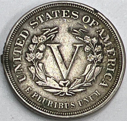 1883 US USA Barber 5 V Cent | American Coin | Collectable Grade | a471