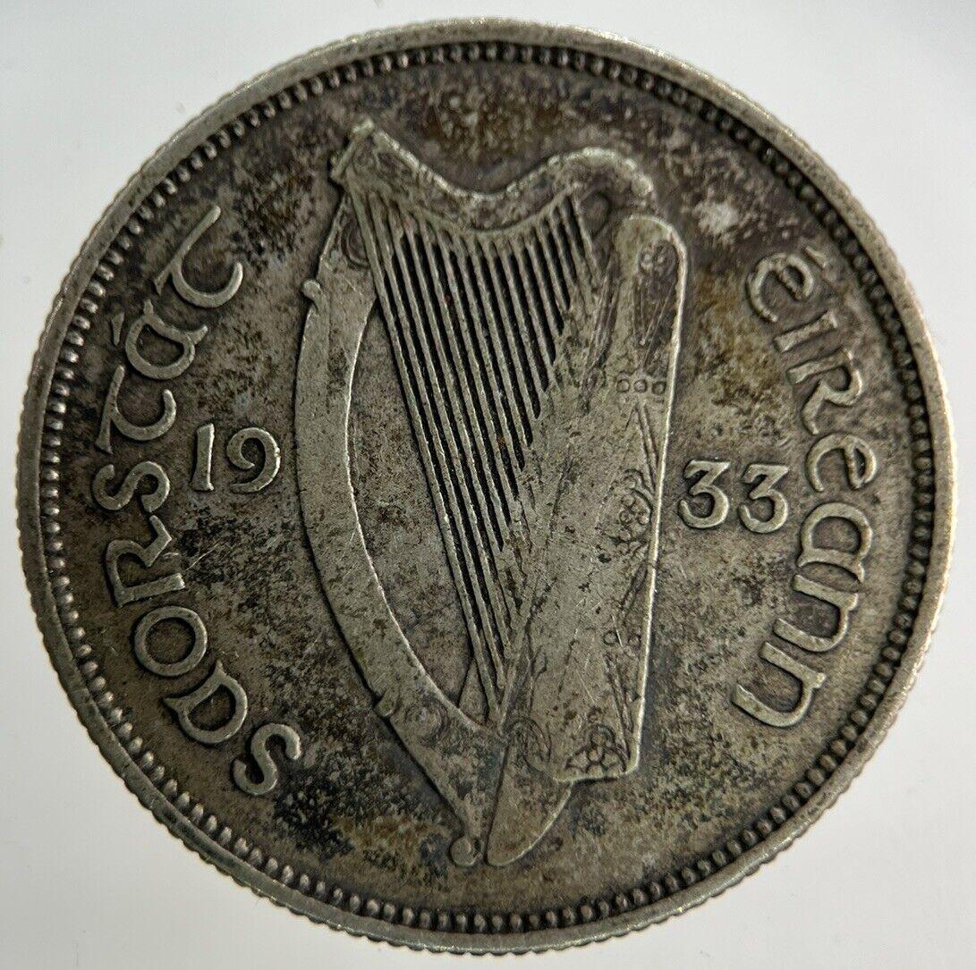 1933 Irish Florin Silver Coin | Fine Collectable Grade