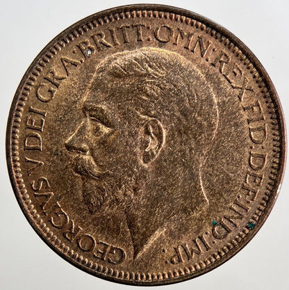 1926 George V Half-Penny Coin | Very High Grade