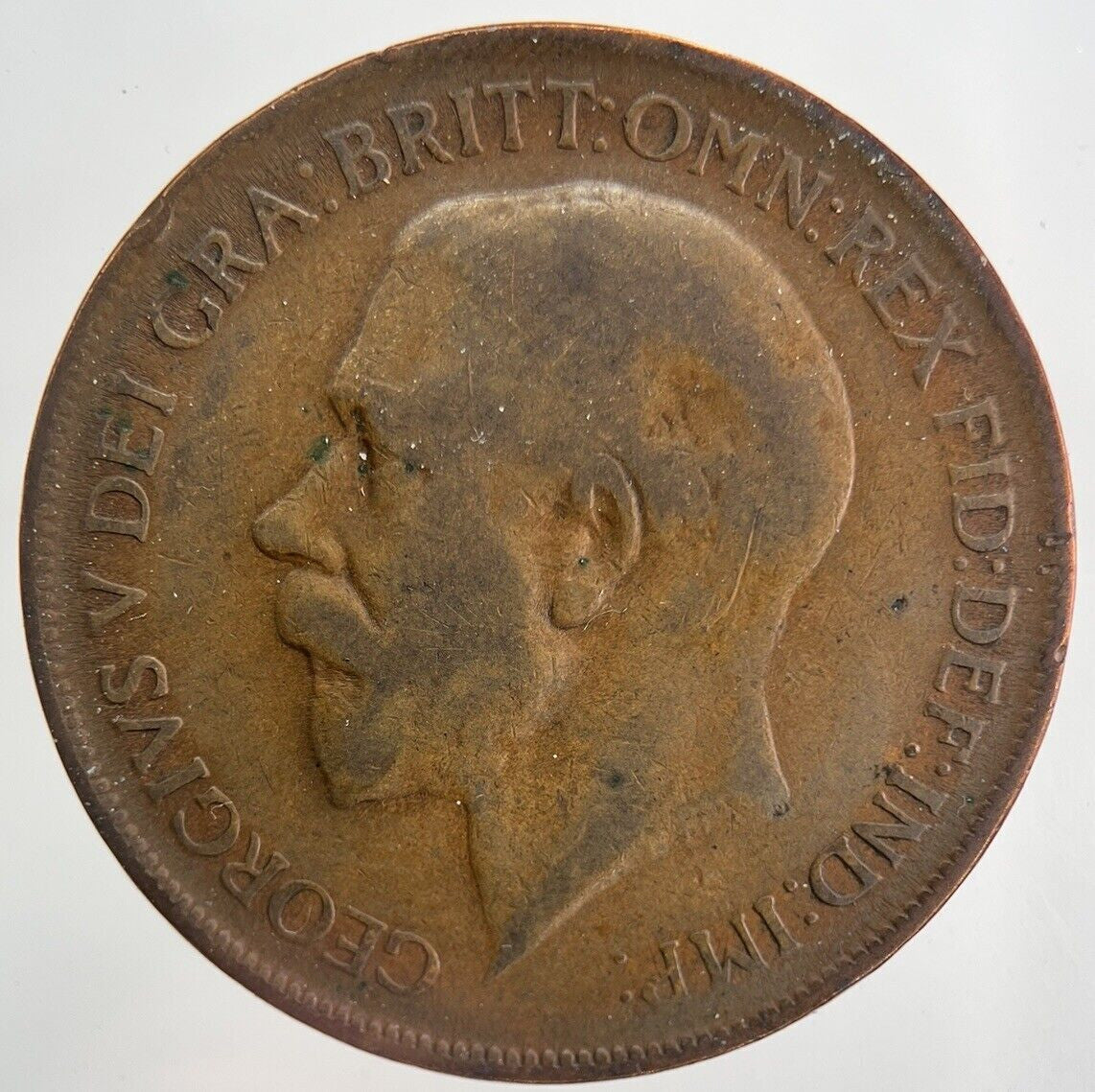 1922 George V One Penny Coin | Fine Collectable Grade