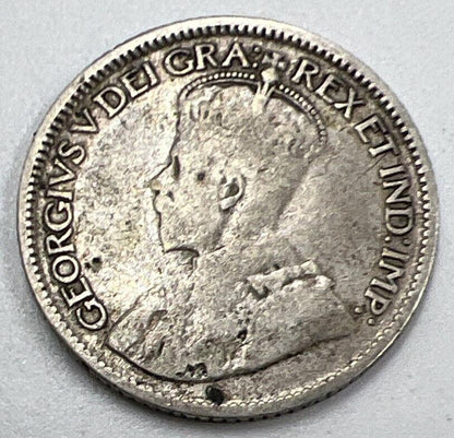 1910 Canadian 10 Cents Silver Coin | Collectable Grade | a1304