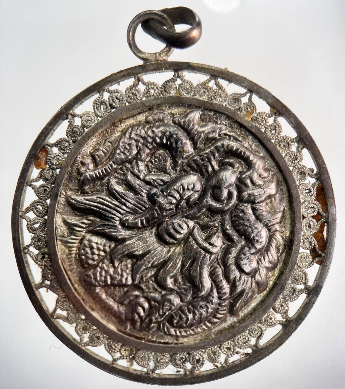 Old China Dragon Medal | Collectable Grade