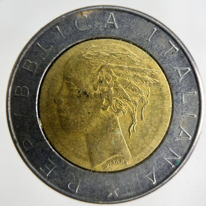 1982 Italy 500 Lira Coin | Fine Collectable Grade