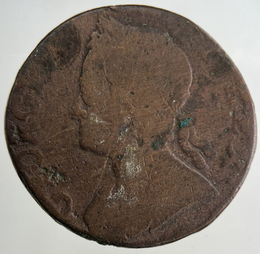 British George II 2nd Half-Penny Coin | Collectable Grade