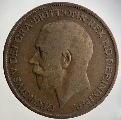 1911 George V One Penny Coin | Collectable Grade