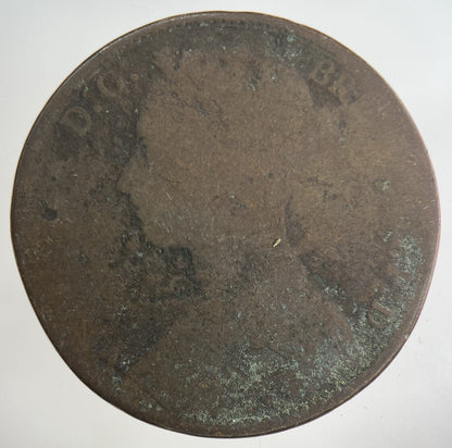 1877 Victoria One Penny Coin | Collectable Grade