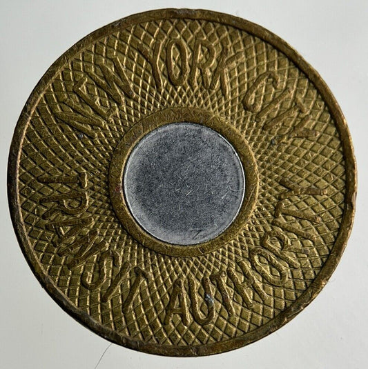 US USA New York City One Fare Token Coin | Collectable Grade