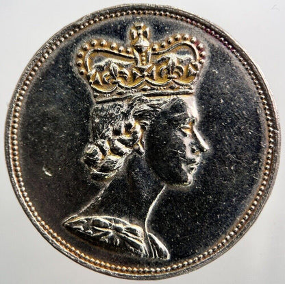 1953 Elizabeth II 2nd Coronation Medal Token Coin | Collectable Grade | a1981