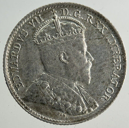 1909 Canada 5 Cents Silver Coin | Very High Grade