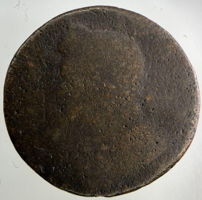 British George II 2nd Half-Penny Coin | Fair Grade
