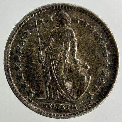1939 Switzerland Swiss 1/2 Half Franc Silver Coin | Very High Grade