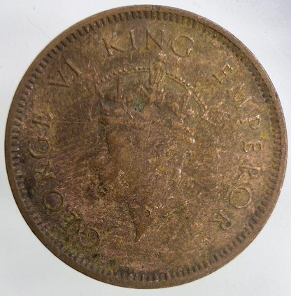 1939 India 1/4 Quarter Anna Coin | Collectable Grade