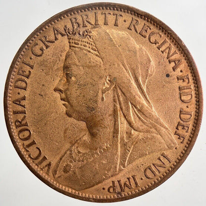 1895 Victoria Penny Coin | Fine Collectable Grade | a5932