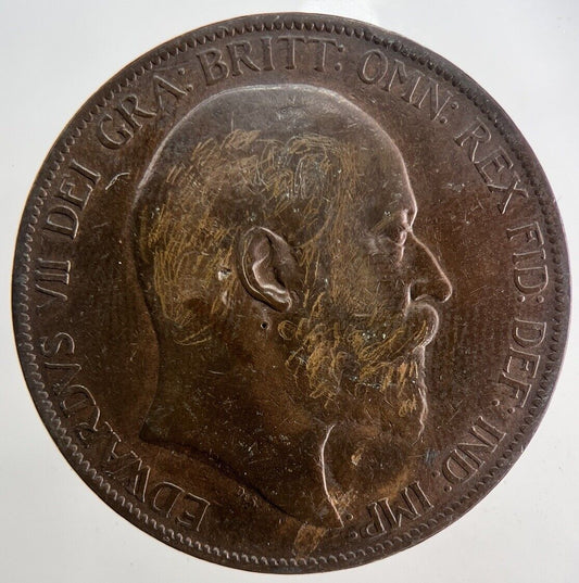 1903 Edward VII One Penny Coin | Fine Collectable Grade