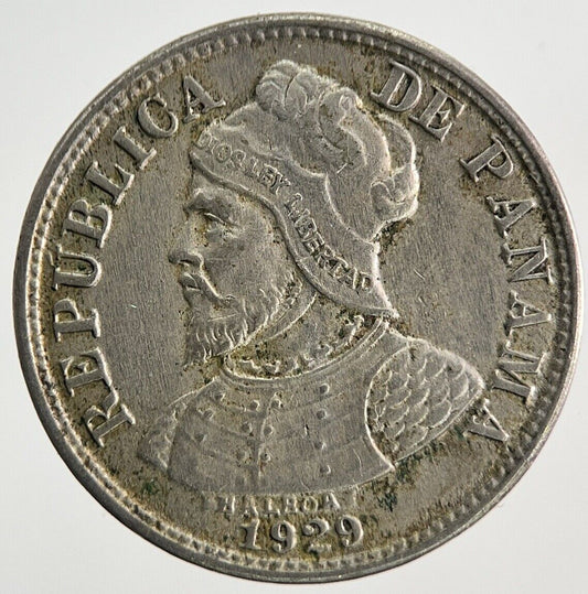 1929 Panama 2-1/2 Centesimos Balboa Coin | Very High Grade