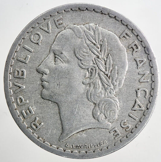 1948 France 5 Francs Coin | Fine Collectable Grade | a6635