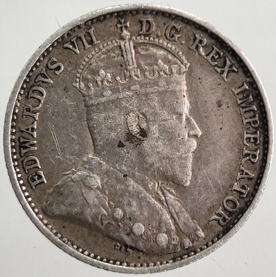 1909 Canada 5 Cents Silver Coin | Very High Grade | a7810