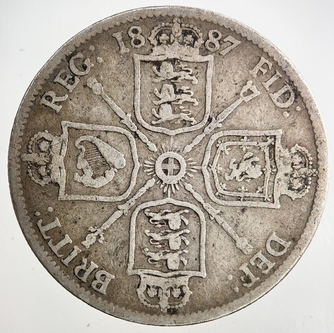 1887 Victoria Florin Silver Coin | Collectable Grade