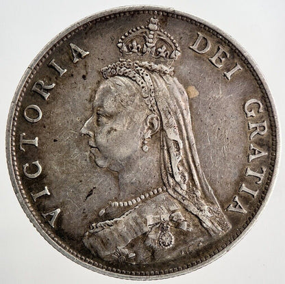 1887 Victoria Florin Silver Coin | Very High Grade | a9711