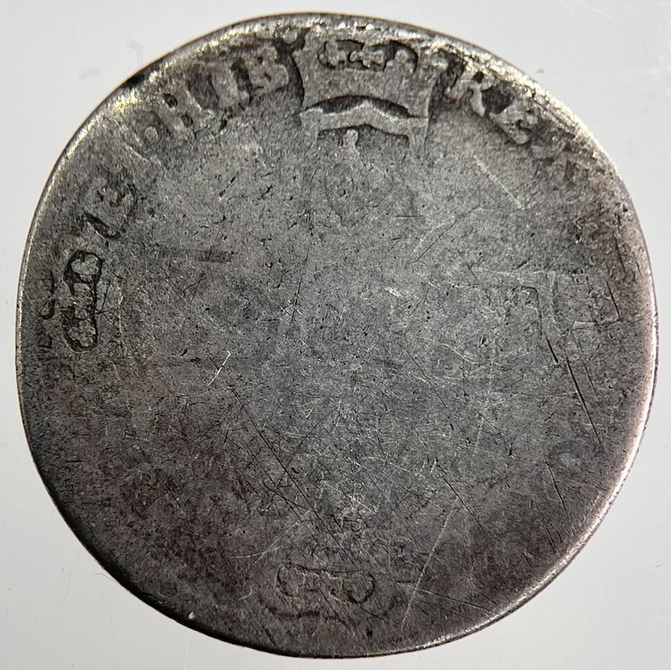 British William III 3rd Sixpence Silver Coin | Fair Grade | a8793