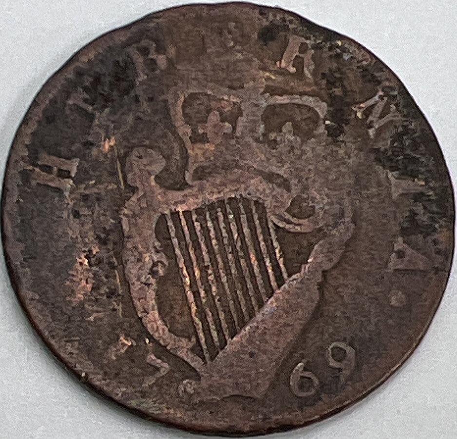 1769 Irish Half Penny | Collectable Grade
