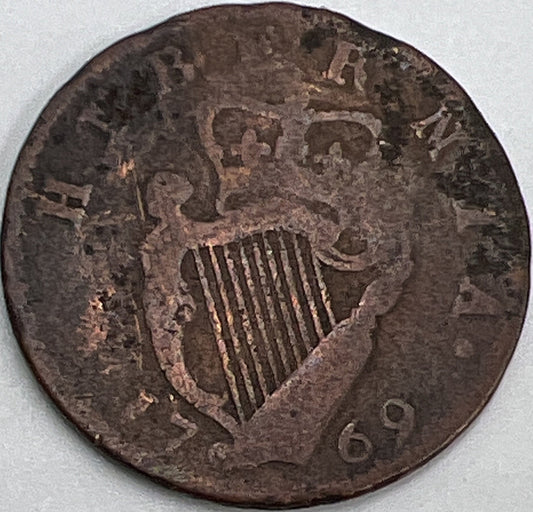 1769 Irish Half Penny | Collectable Grade