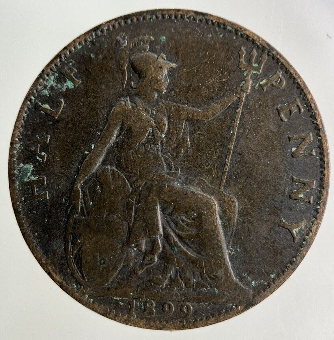 1899 Victoria Half-Penny Coin | Collectable Grade