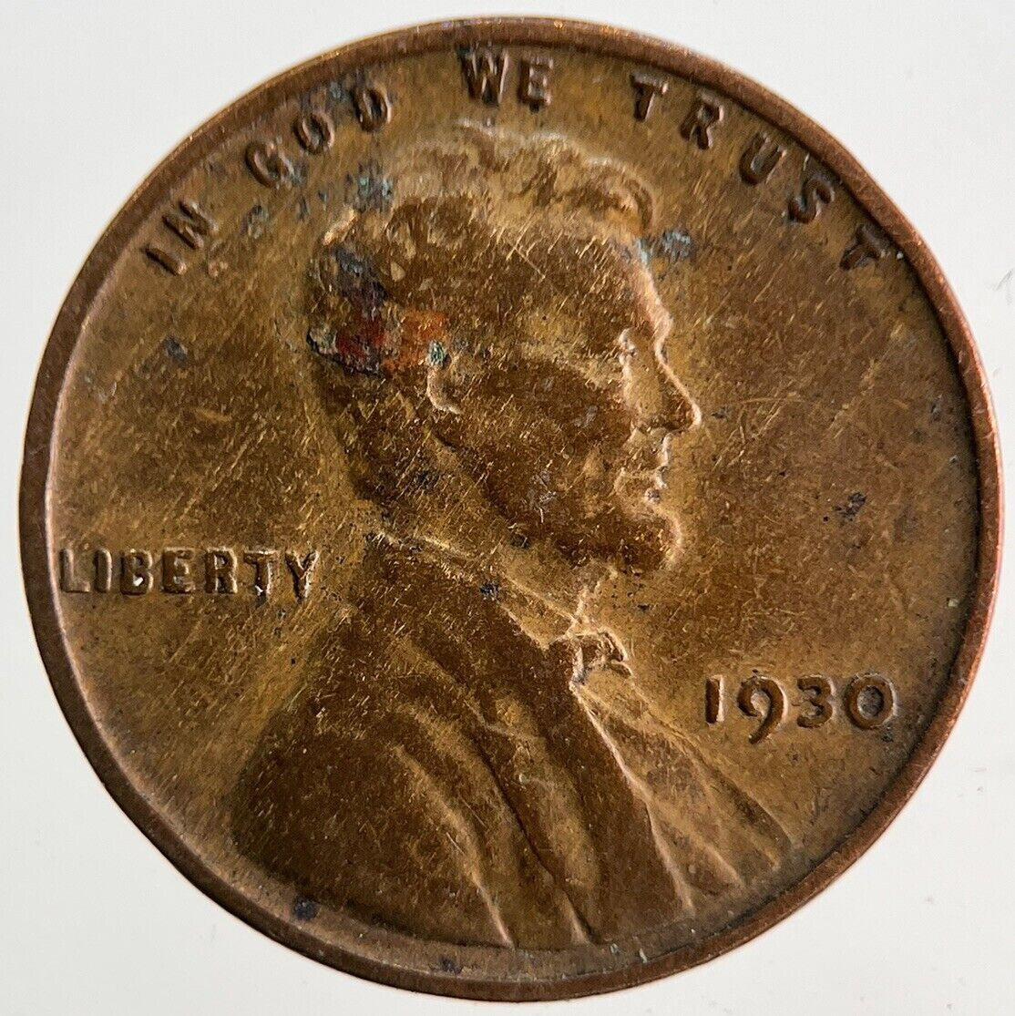 1930 US USA One Cent Coin | Fine Collectable Grade