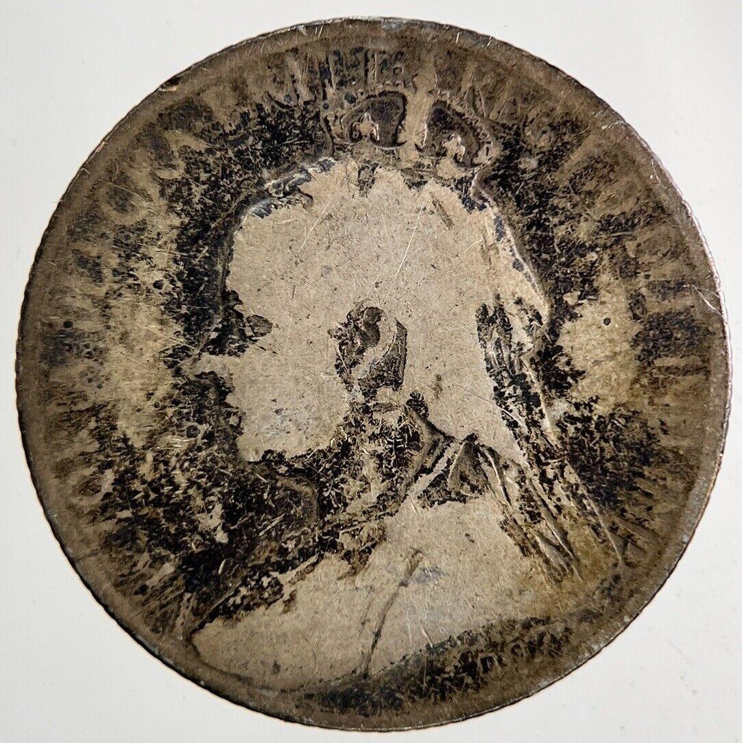 1901 Cyprus 9 Piastres Silver Coin | Collectable Grade