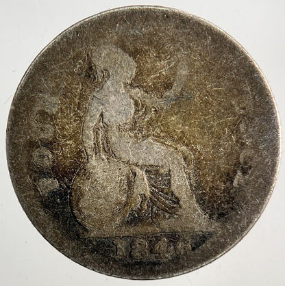 1846 Victoria Four-Pence Groat Silver Coin | Collectable Grade