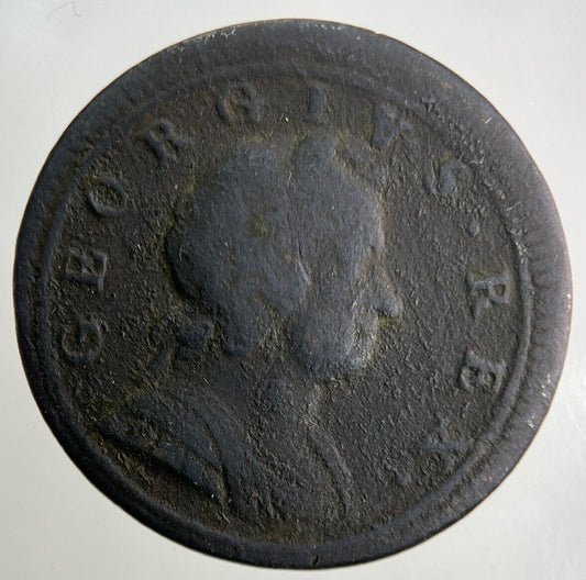 1725 George I 1st Half-Penny Coin | Collectable Grade
