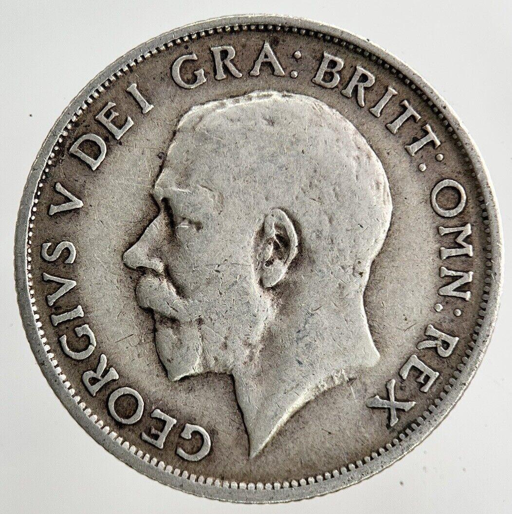 1919 George V Shilling Silver Coin | Fine Collectable Grade