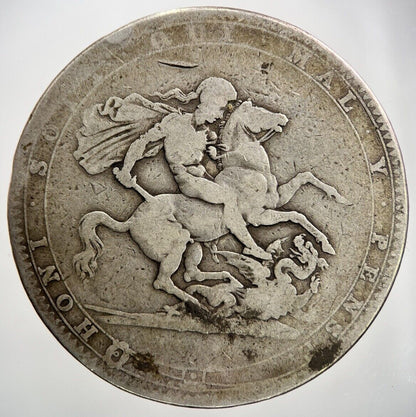 1820 George III Crown | British Silver Coin | Collectable Grade | a984