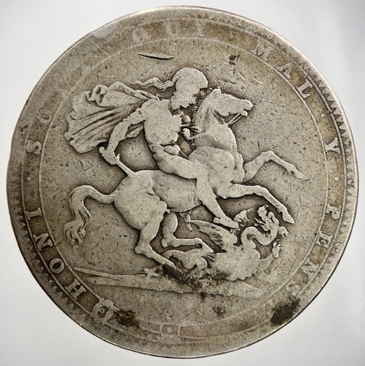 1820 George III Crown | British Silver Coin | Collectable Grade | a984
