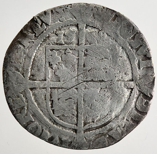 1569 Elizabeth I 1st Sixpence Hammered Silver Coin | Collectable Grade | a9652