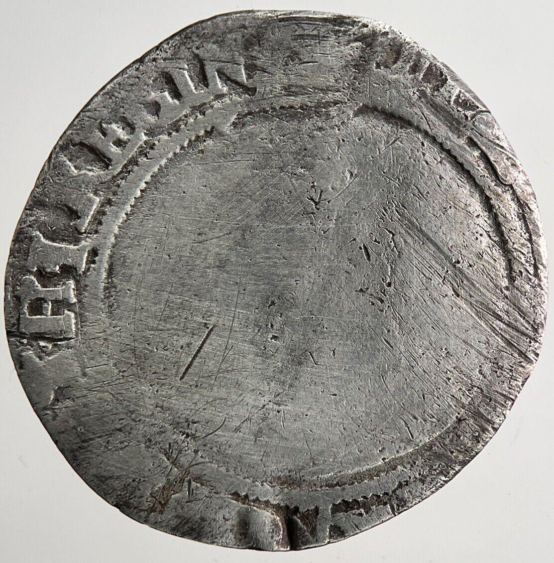 1569 Elizabeth I 1st Sixpence Hammered Silver Coin | Collectable Grade | a9652