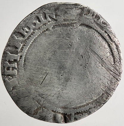 1569 Elizabeth I 1st Sixpence Hammered Silver Coin | Collectable Grade | a9652