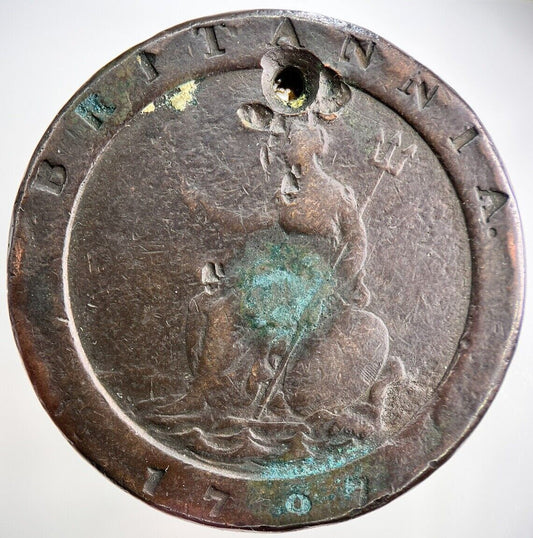 1797 George III 3rd Cartwheel Two-Pence Coin | Collectable Grade | a1737