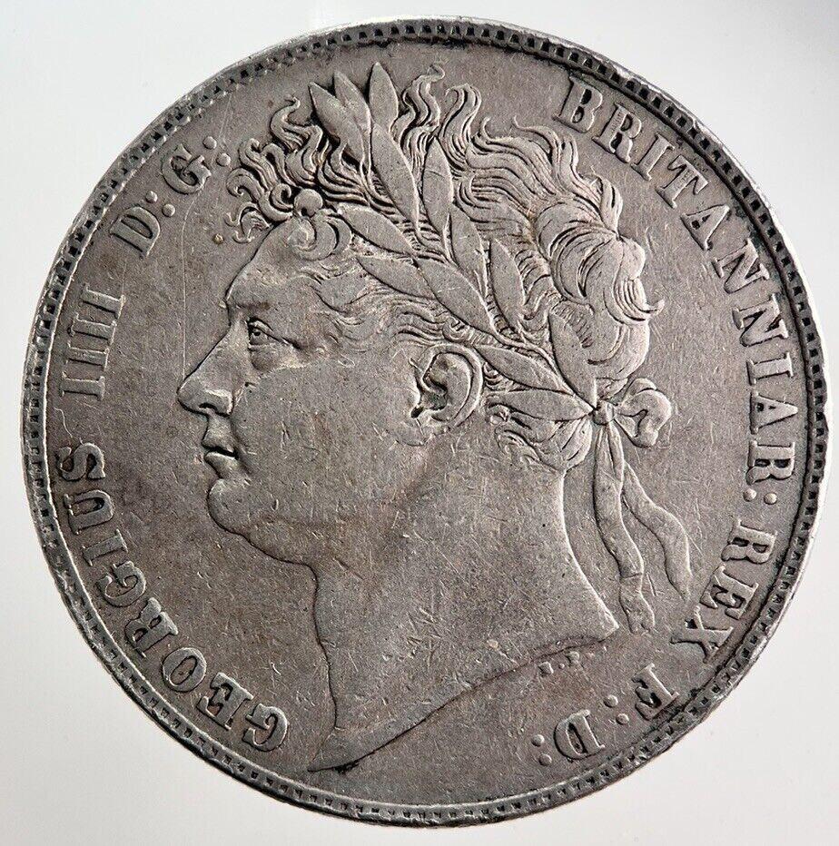 1821 George IV Anno Half-Crown Silver Coin | Very High Grade