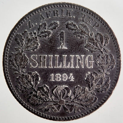 1894 South Africa Shilling Coin | Very High Grade | a7120