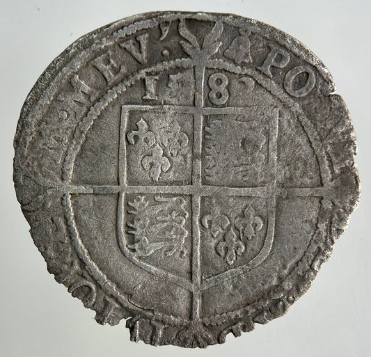 1582 Elizabeth I 1st Sixpence Hammered Silver Coin | Collectable Grade