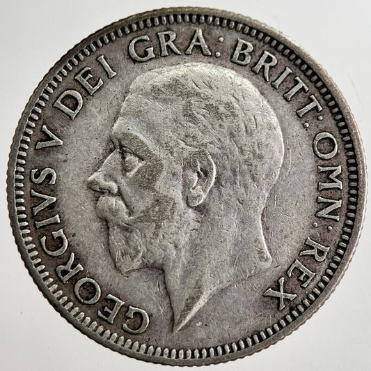 1927 George V Shilling Silver Coin | Very High Grade | a8606