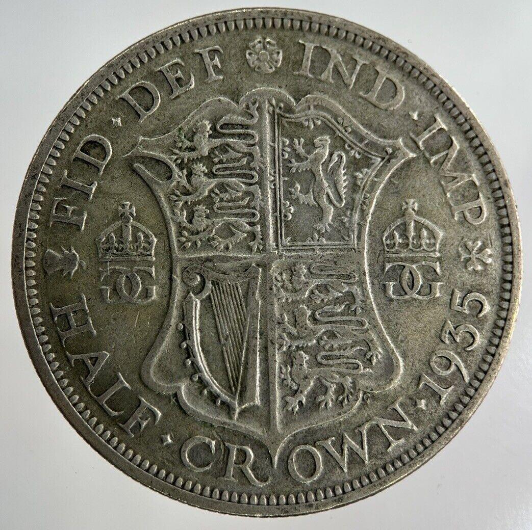 1935 George V Half-Crown Silver Coin | Fine Collectable Grade