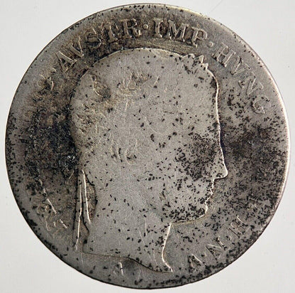 1845 Austria 3 Kreuzer Ferdinand Coin | Fine Collectable Grade | a6708