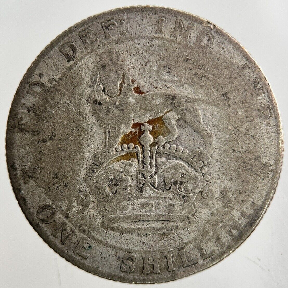 1925 George V Shilling Silver Coin | Fair Grade
