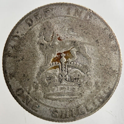 1925 George V Shilling Silver Coin | Fair Grade
