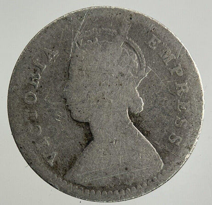 1898 India 2 Annas Silver Coin | Collectable Grade
