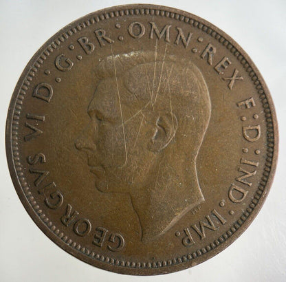1937 George VI One Penny Coin | Fine Collectable Grade