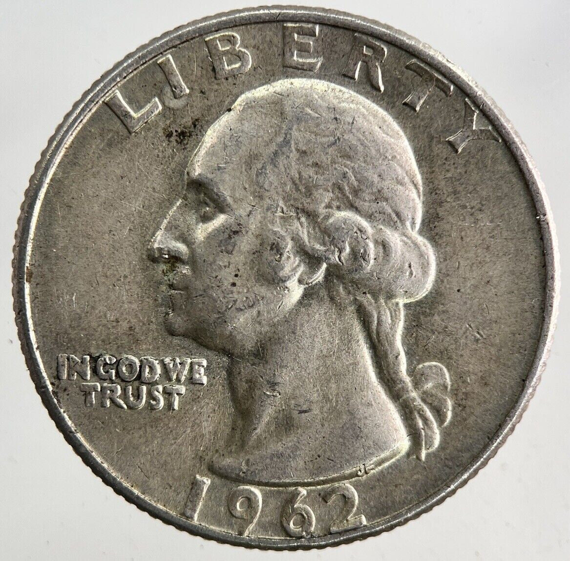 1962-D US USA Quarter Dollar Silver Coin | Very High Grade